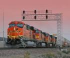 Поезд компания, Burlington Santa Fe (BNSF) США